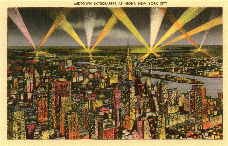Illustration for article titled 12 Postcards From When NYC Was the Skyscraper Capital of the World